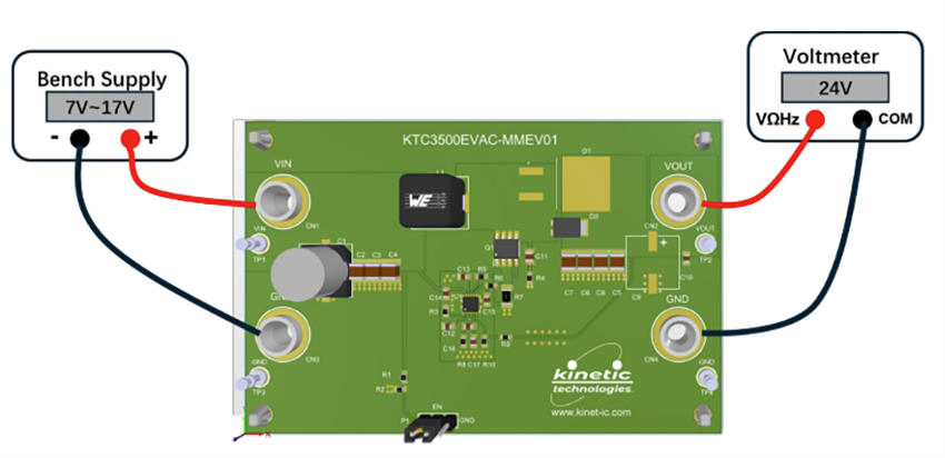 Kinetic Technologies KTC3500EVAC-MMEV01 Evaluation Kit